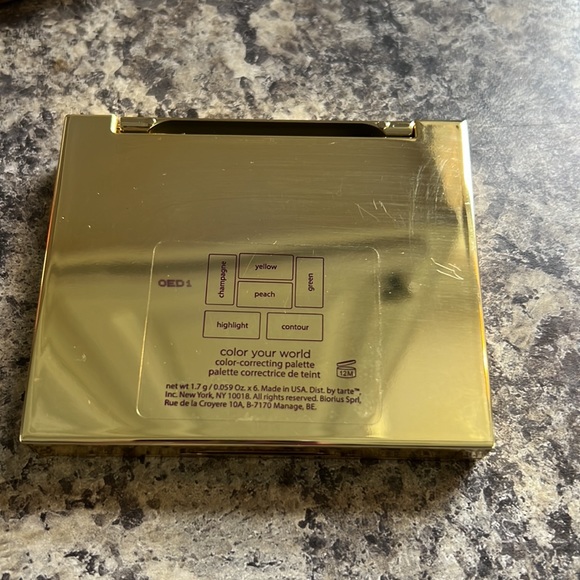 NIB NWT Tarte Color Your World Double Duty Beauty Color Correcting Palette - Picture 7 of 8